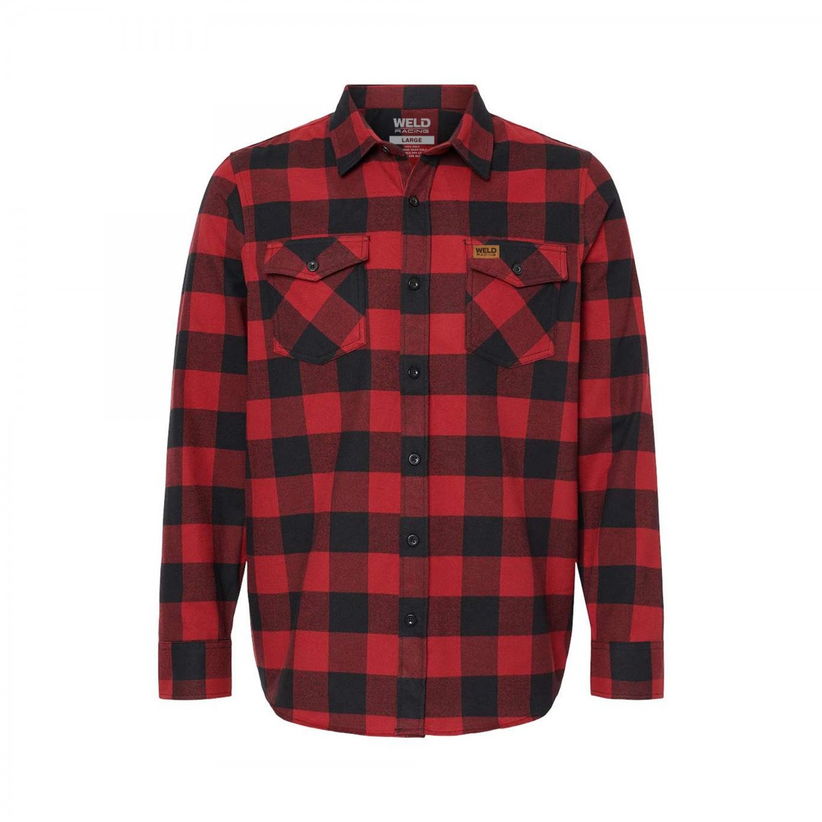 Shop Flannel | Red/Black