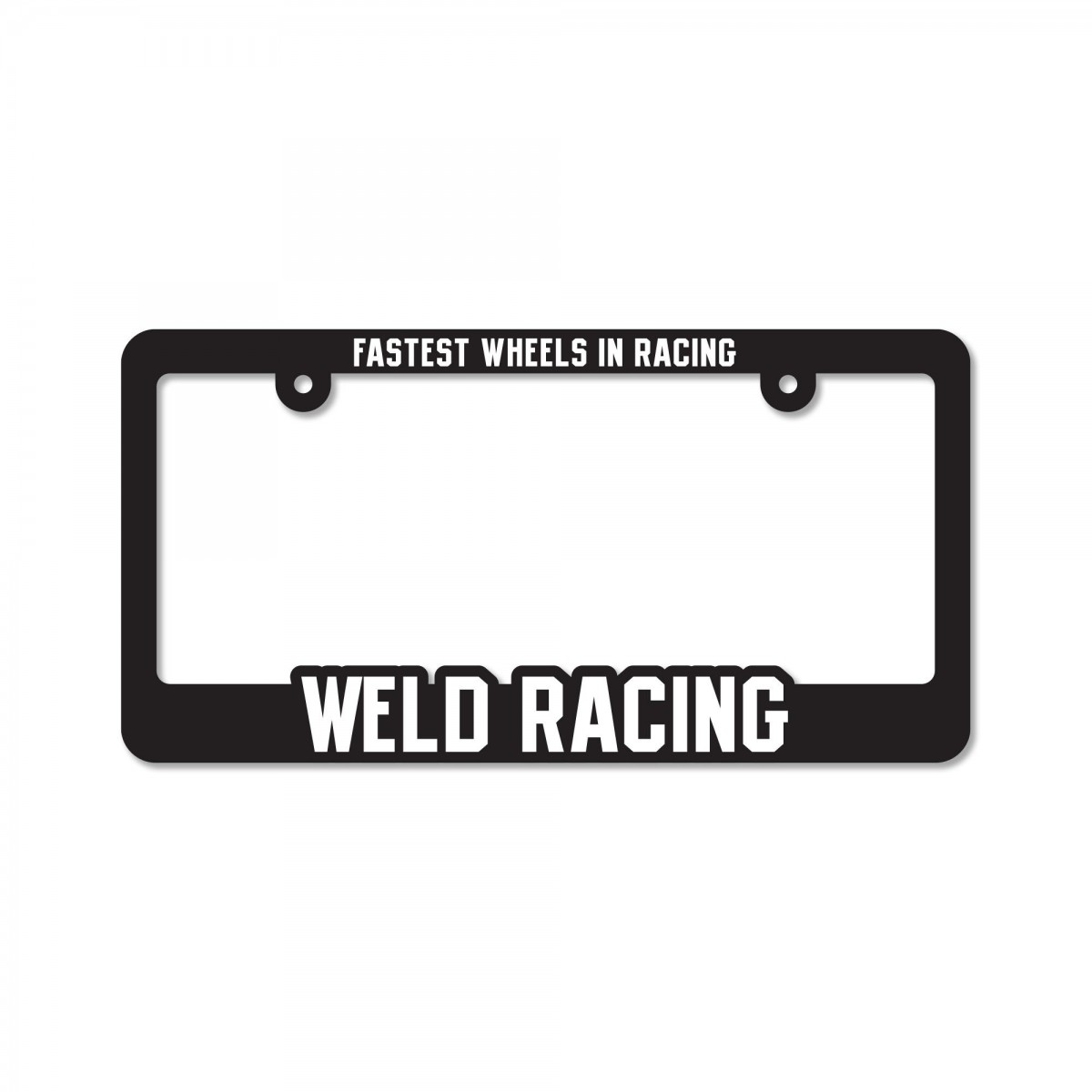 License Plate Frame | Black