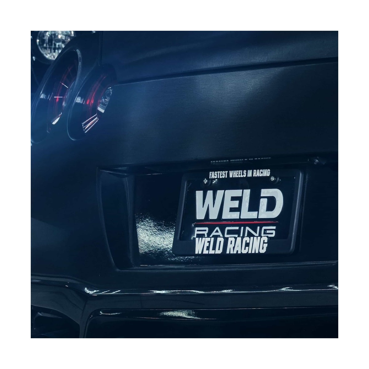 Metal License Plate | Black