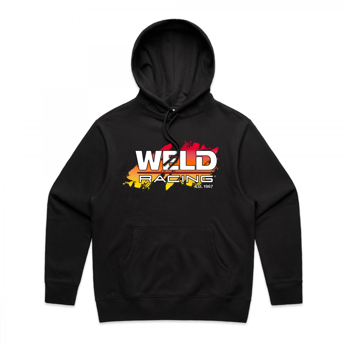 Sunset Splash Hoodie | Black