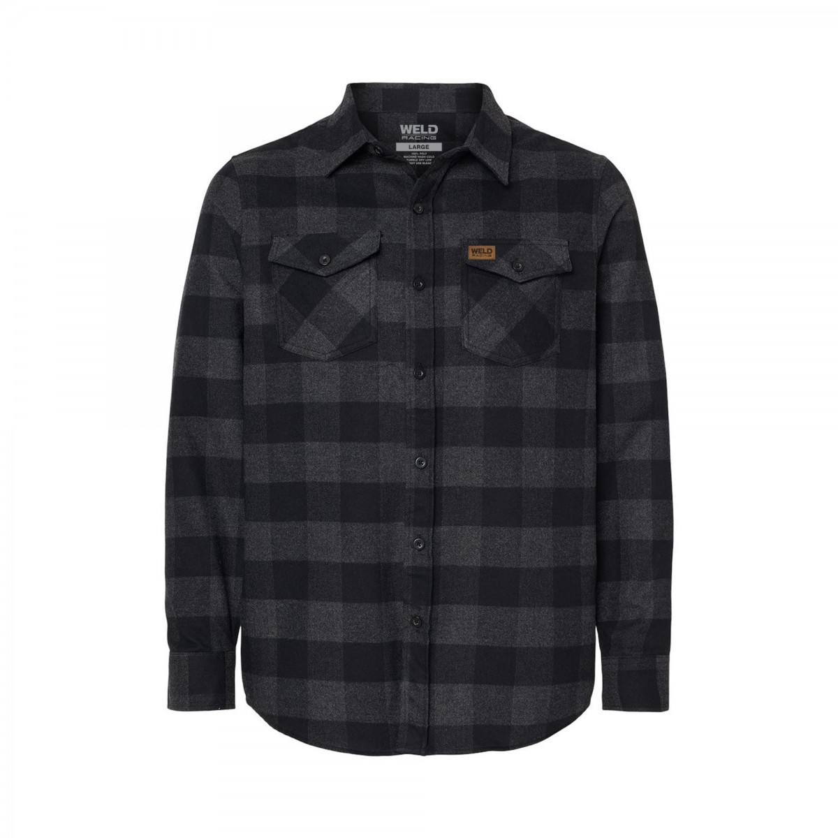 Shop Flannel | Charcoal/Black