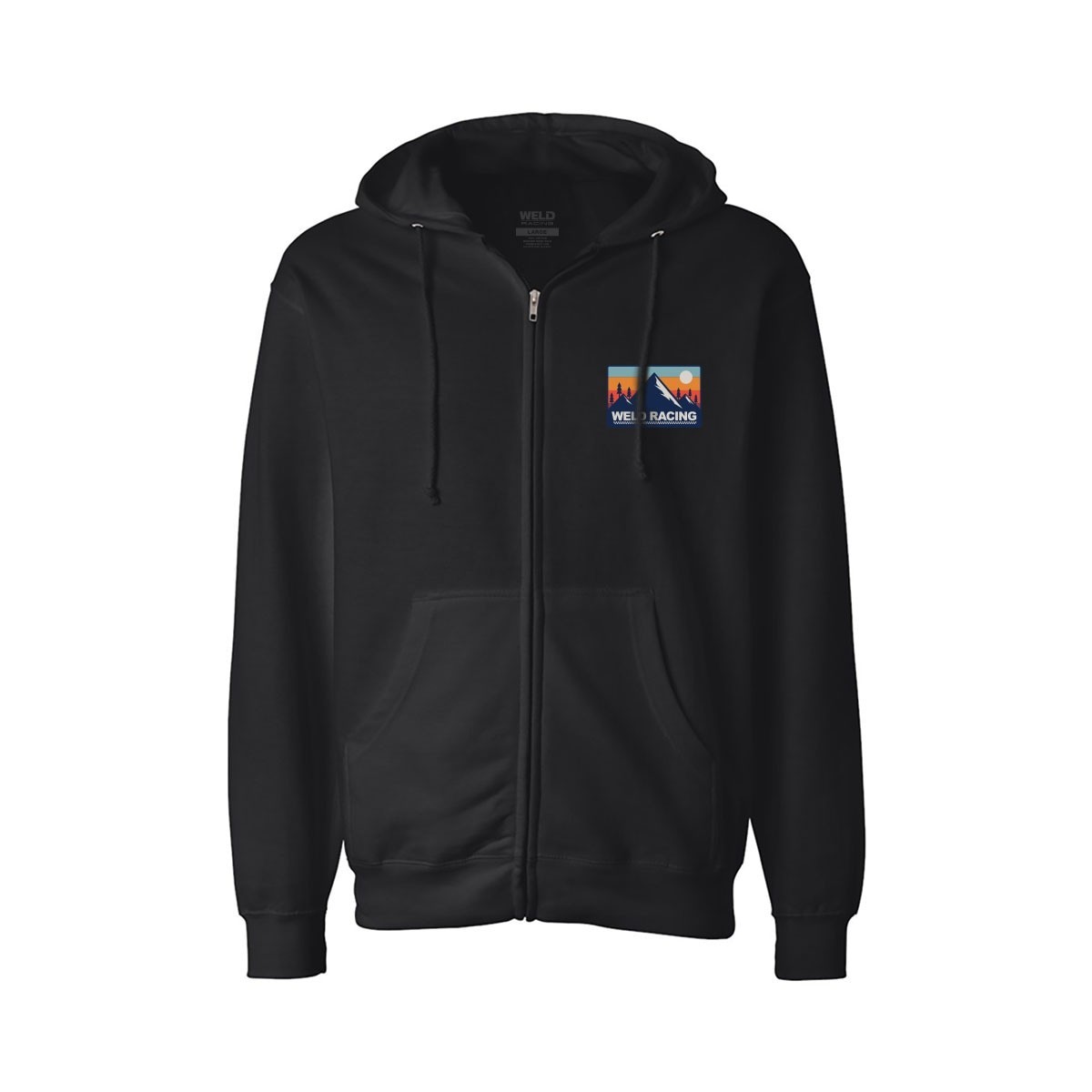 Overland Zip Hoodie | Black