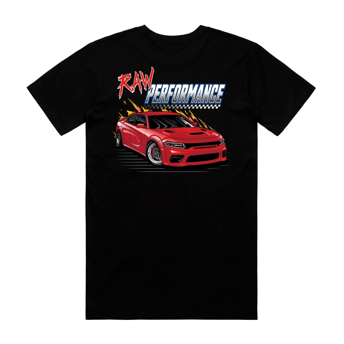 Raw Performance Tee I Black