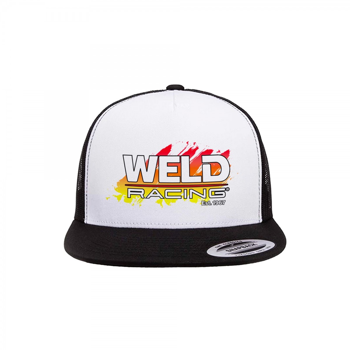 Sunset Splash Trucker | Black