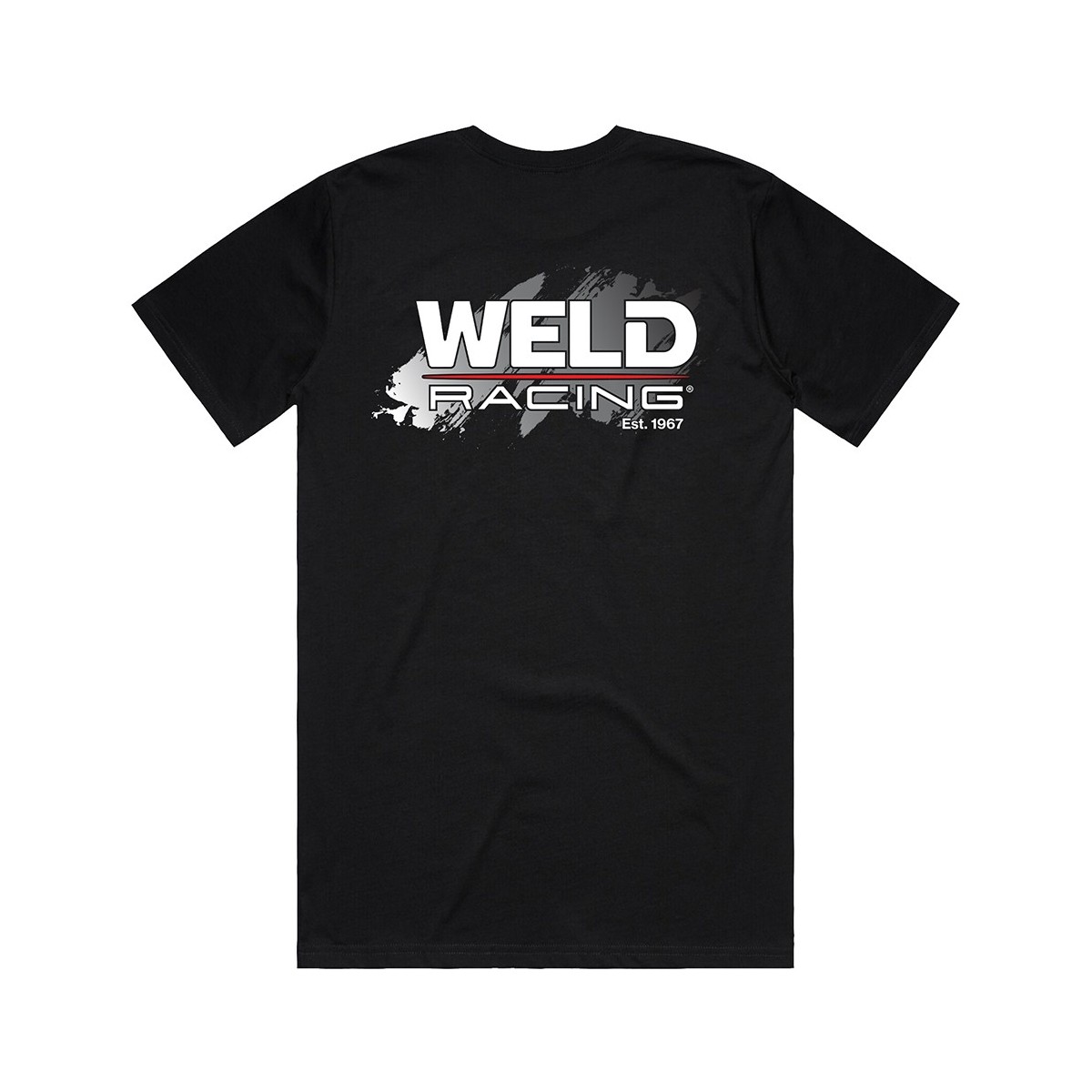 Grey Splash Tee | Black