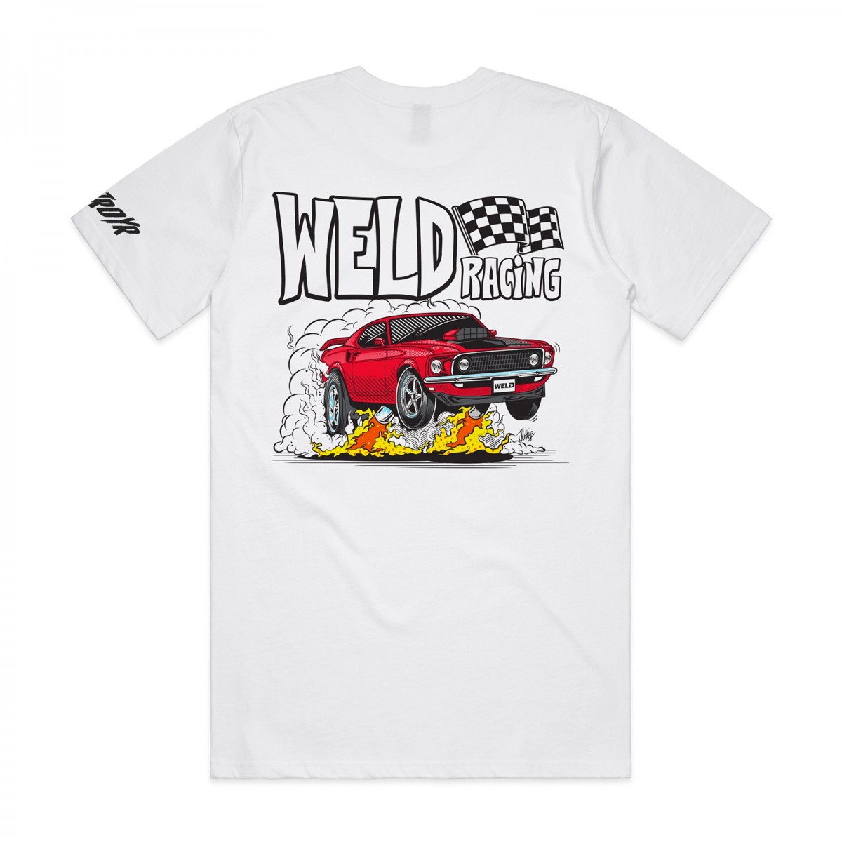 WELD x DSTROYR Burnout Tee...