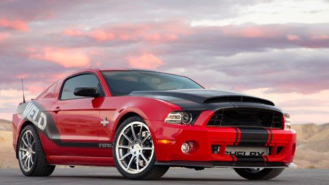 Red Ford Mustang - Weld Speed 10 Two-Piece Forged Wheels