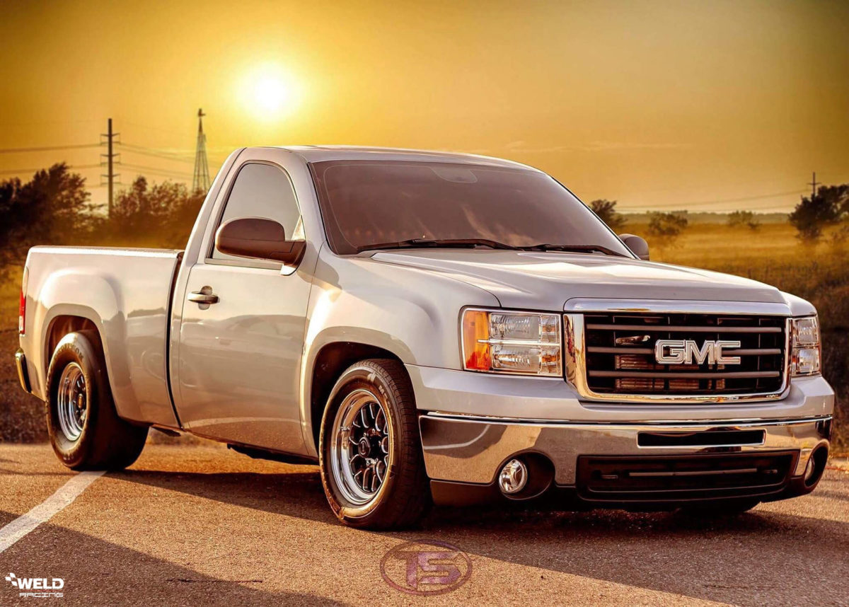 Supercharged Silver Gmc Sierra Weld S Hd Non Beadlock