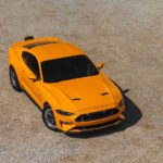 2019 Orange Fury Ford Mustang GT - Weld S71 Forged Wheels