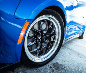 Blue Chevrolet Camaro ZL1 - WELD S77 Three-Piece Forged Wheels