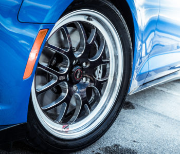 Blue Chevrolet Camaro ZL1 - WELD S77 Three-Piece Forged Wheels