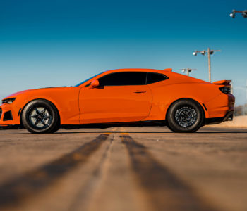Orange Street Car Take Over Chevrolet Camaro ZL1 - WELD S79 Wheels