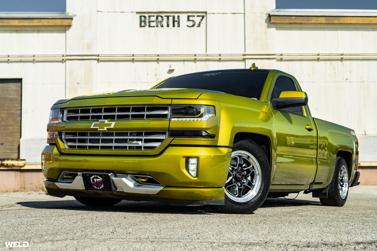 Ventura Chevrolet Green Silverado Z71 Weld Wheels