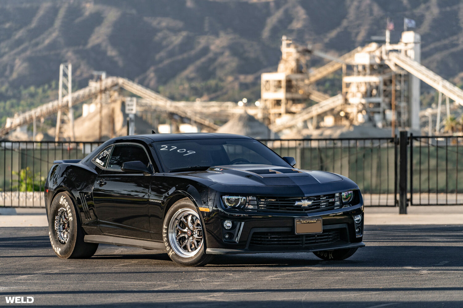 Black Chevrolet Camaro 5th Gen ZL1 wheels | WELD Wheels