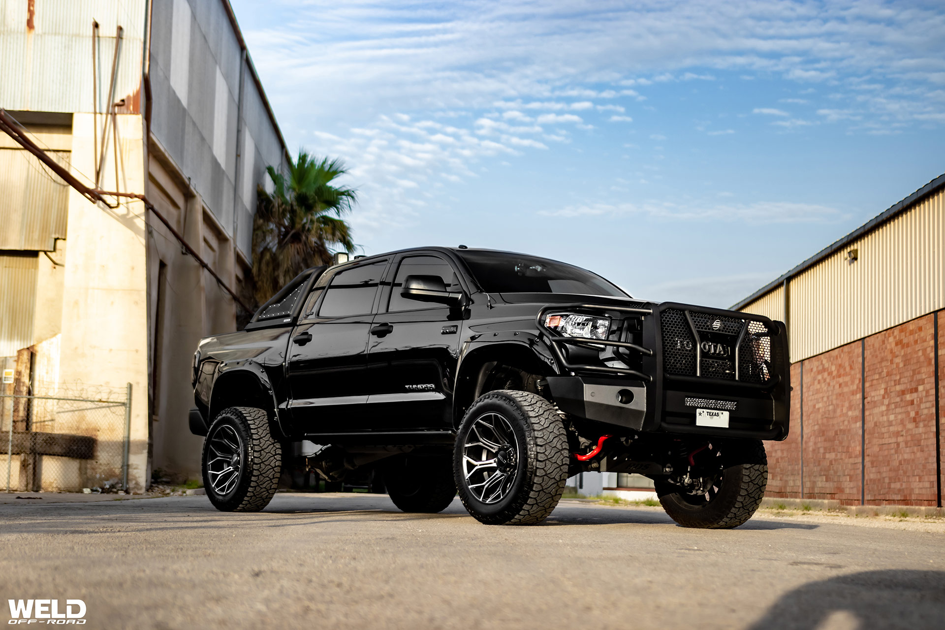 Black Toyota Tundra With Weld Off-Road Gradient | WELD Wheels